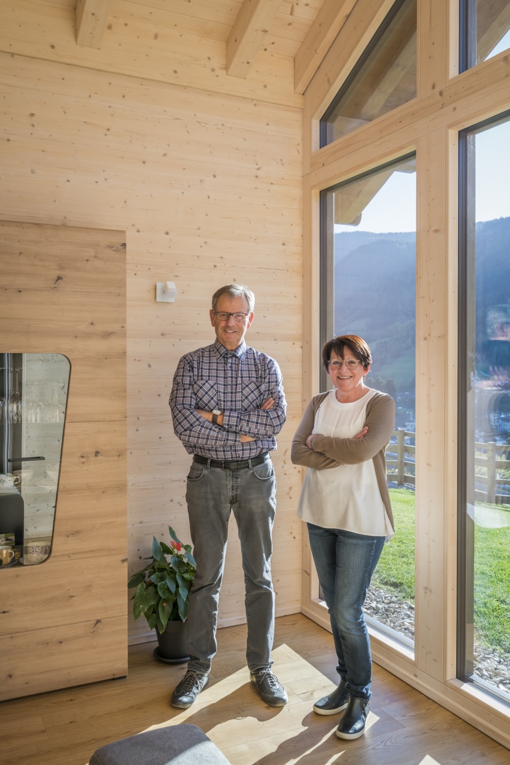 Proprietari casa Blockhaus Alto Adige
