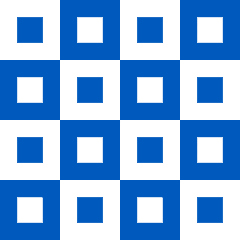 Rubner Muster blau