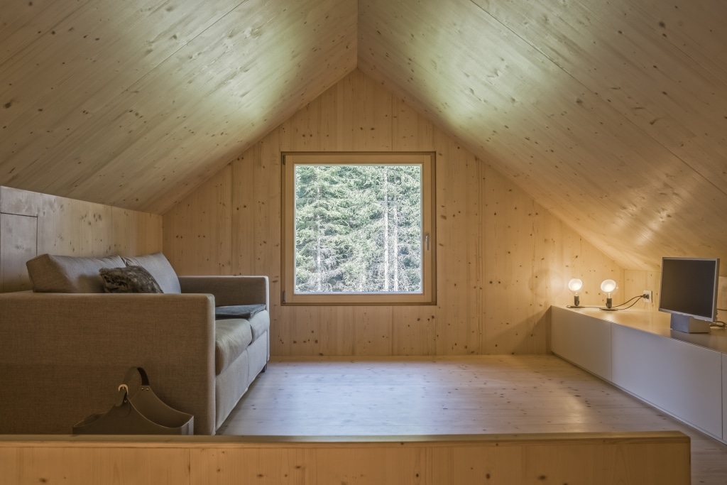 Comfort abitativo in una casa in legno