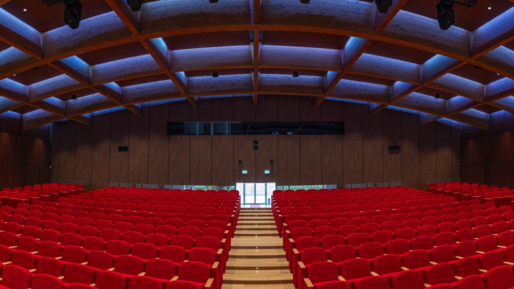 Auditorium des Kulturzentrums