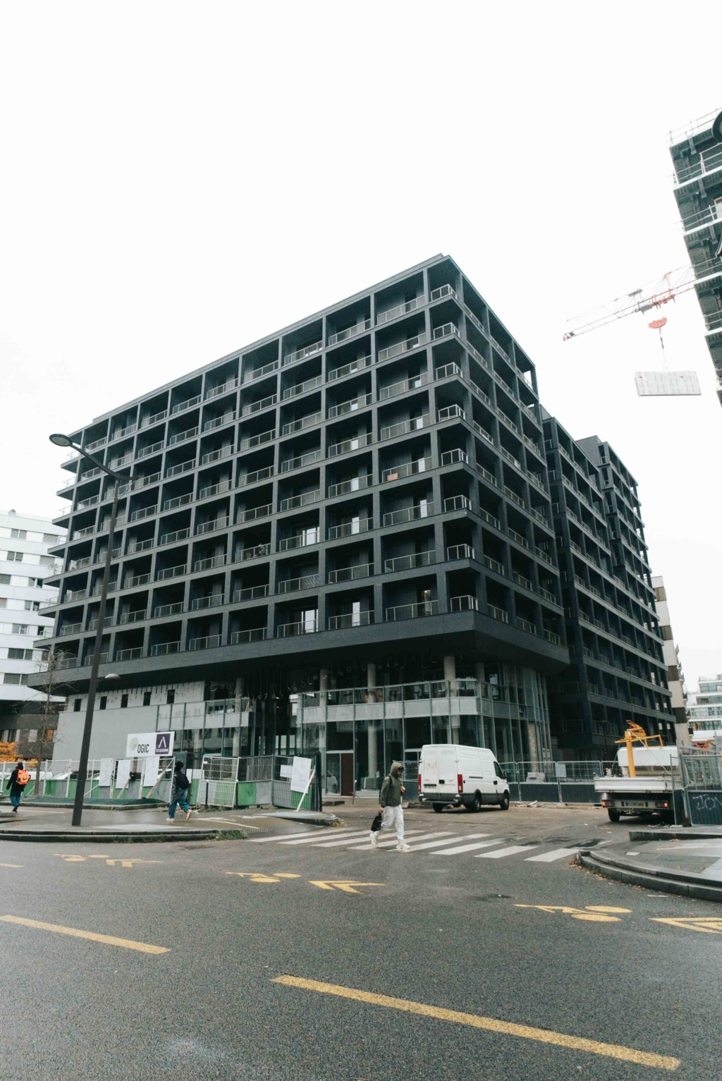 Gebäude New G in Paris - Frontalansicht Gebäude