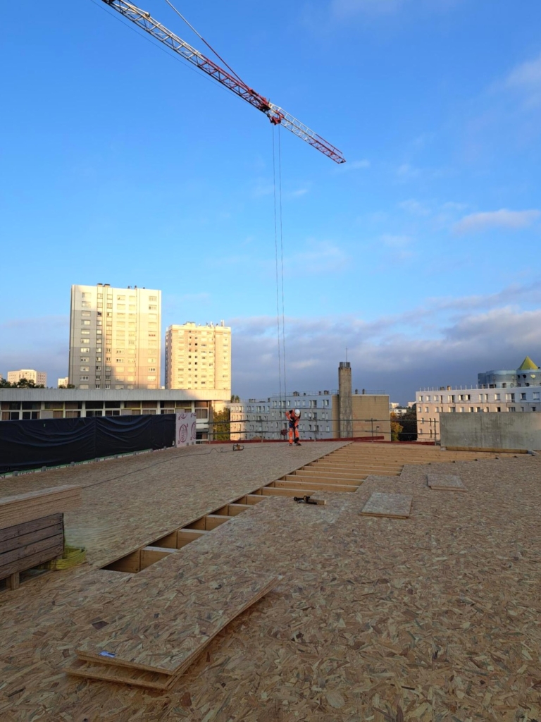 Start of structural work for the north building - September 2025.